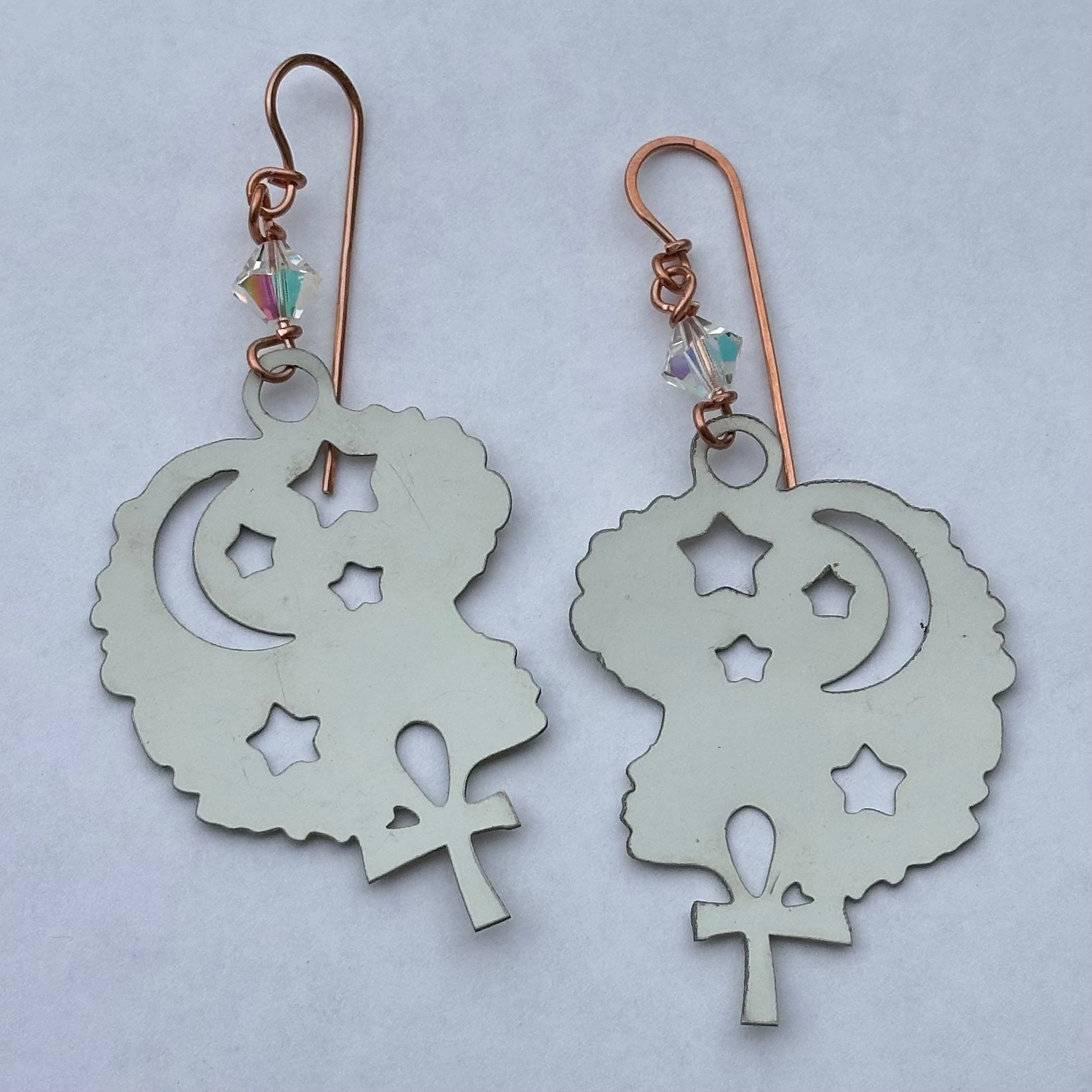 Eclectic Fairy Earrings Large (White Label)