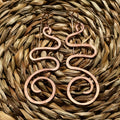 Copper Freestyle Earrings 20E