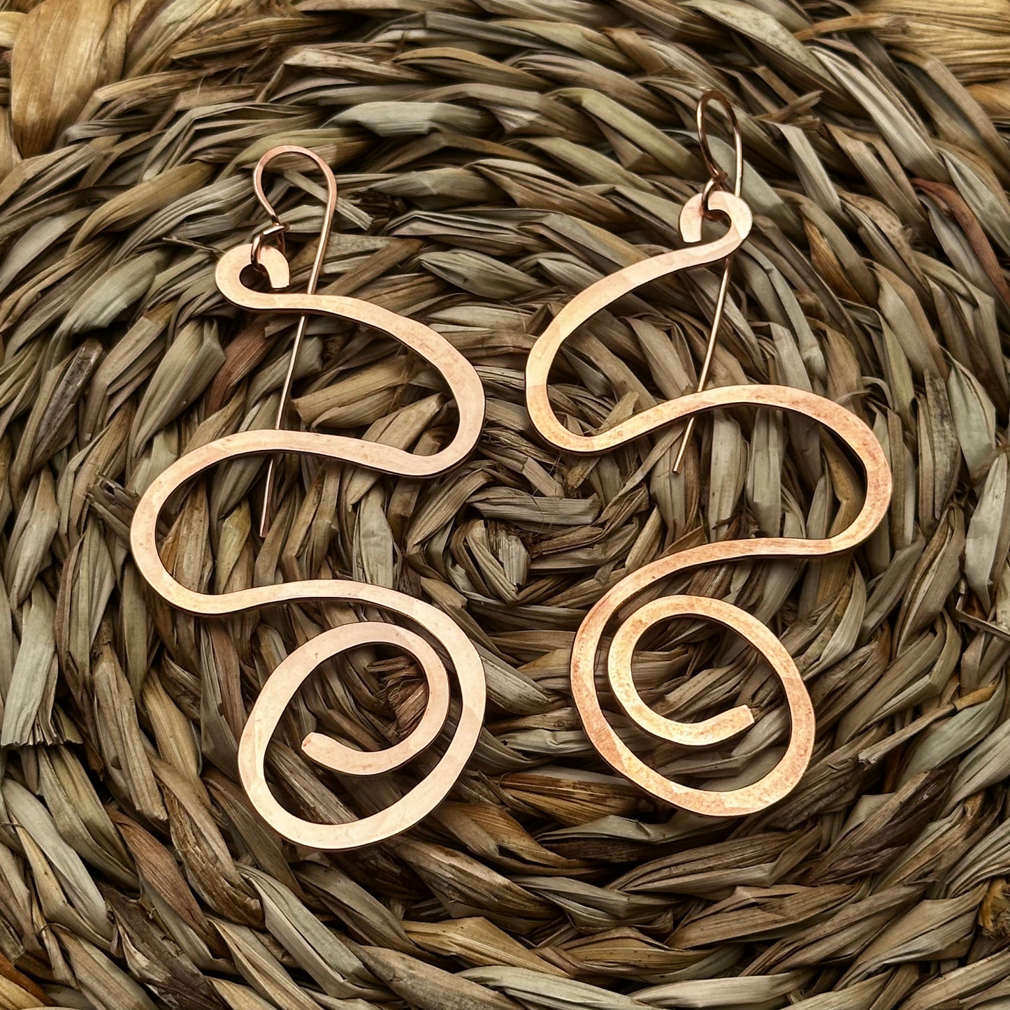 Copper Freestyle Earrings 5E
