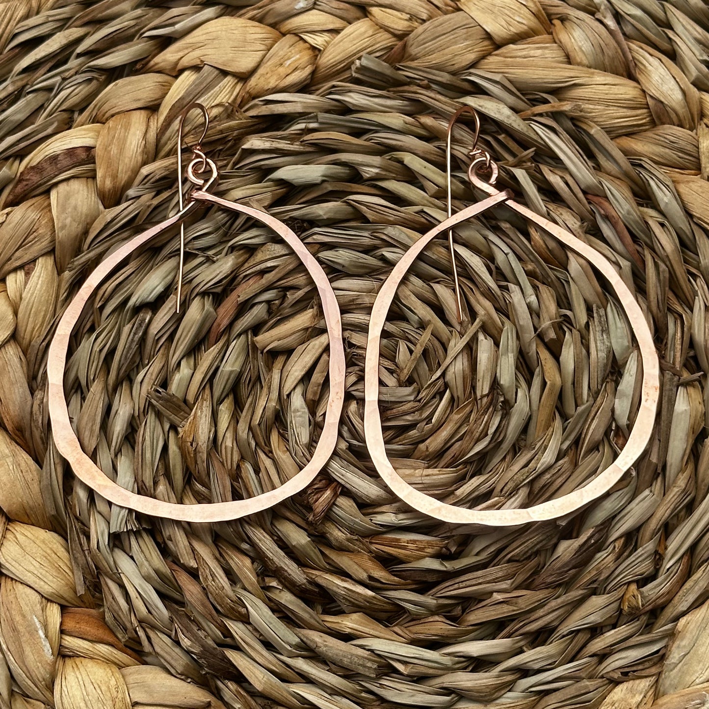 Copper Freestyle Earrings 7E