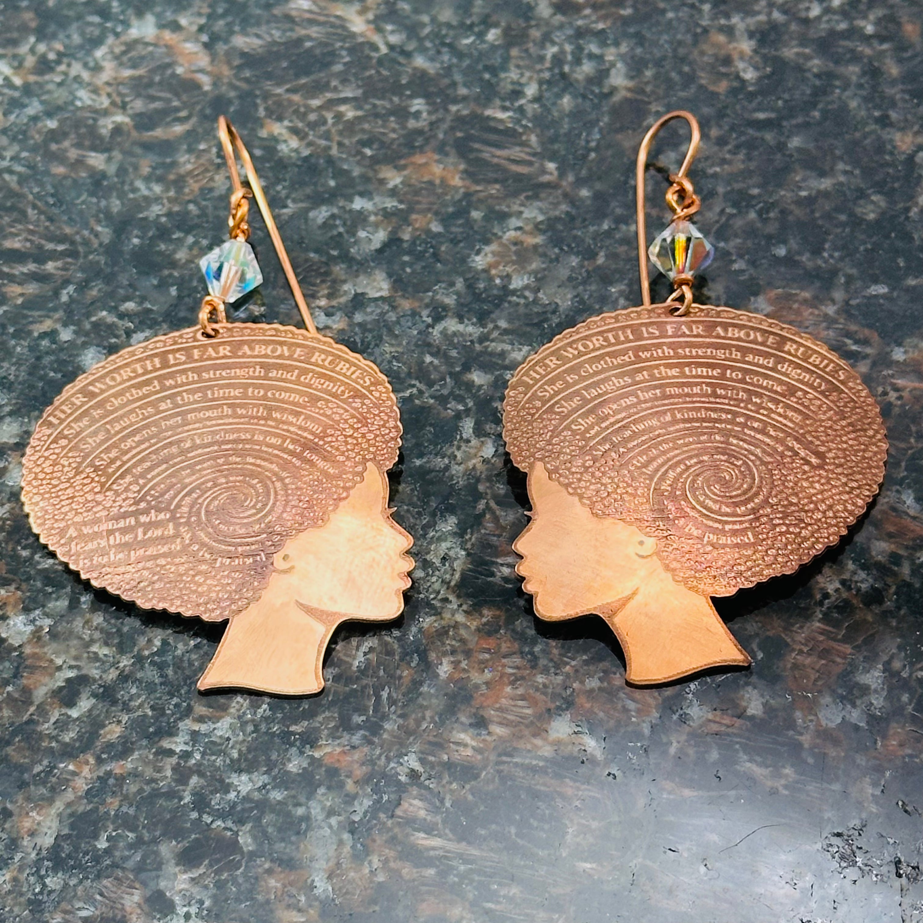 Proverbs 31 Earrings Large