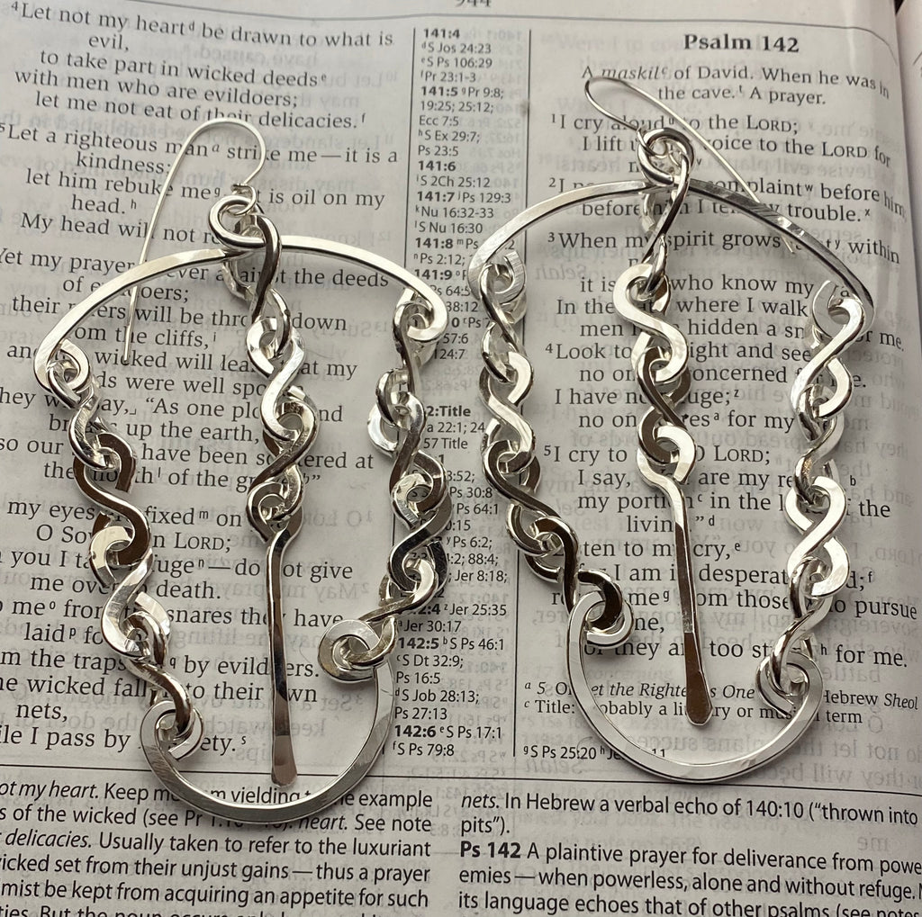 Sterling Silver Earrings El Maxine