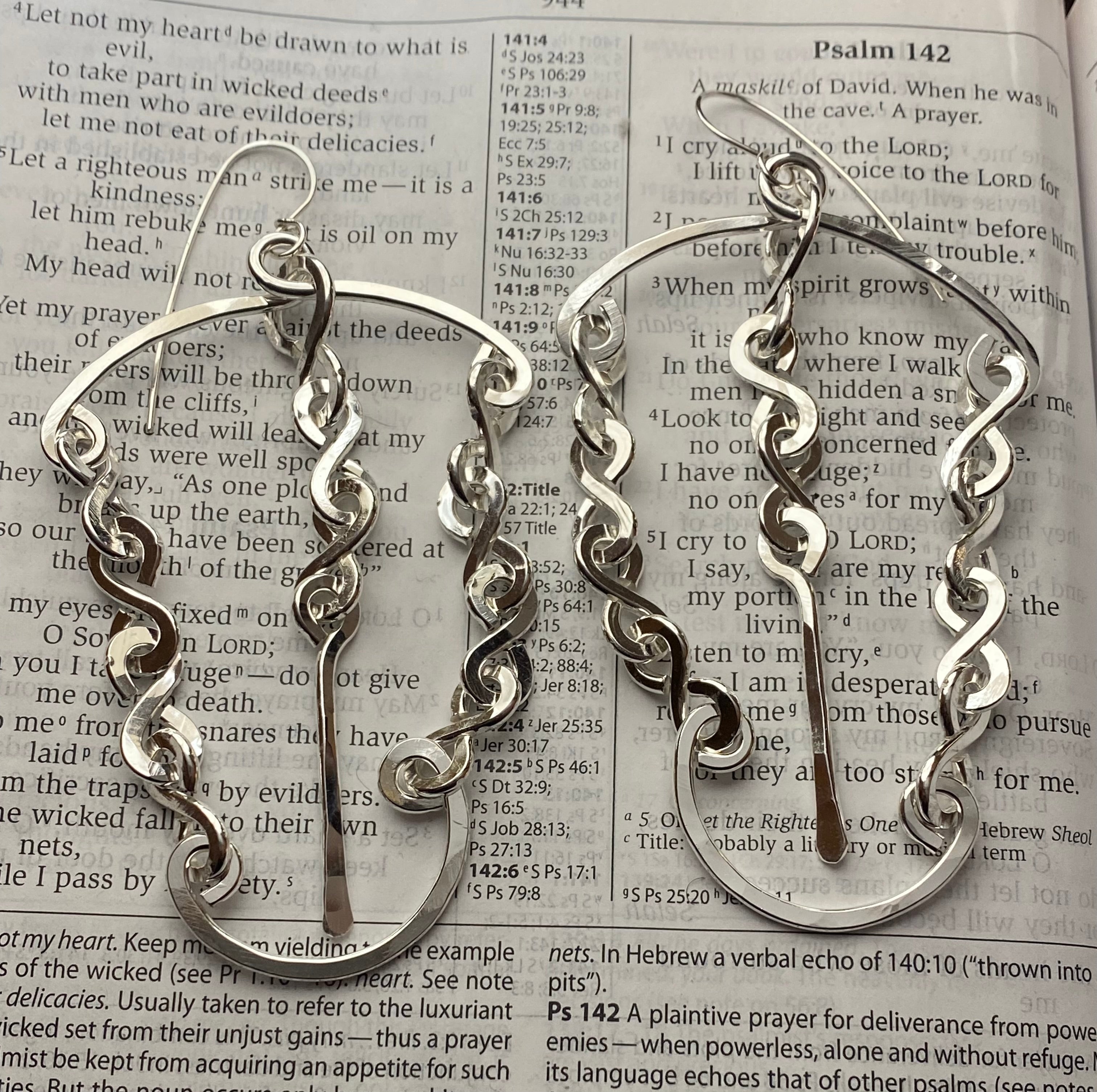 Sterling Silver Earrings El Maxine